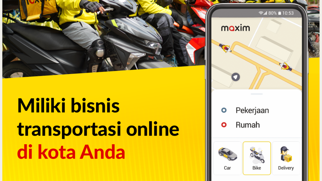 Jadi "KEPALA CABANG" Transportasi Lokal bareng Program Rintisan x Maxim 2026!