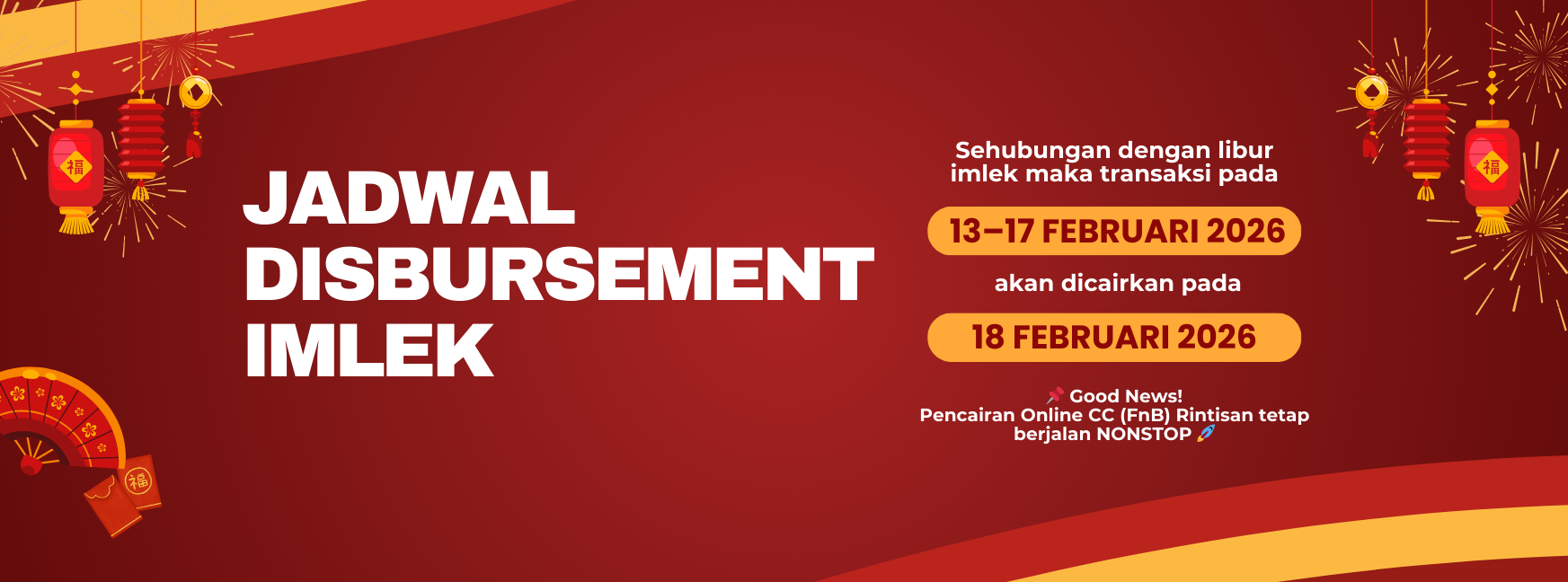 JADWAL DISBURSEMENT RINTISAN BILLING!