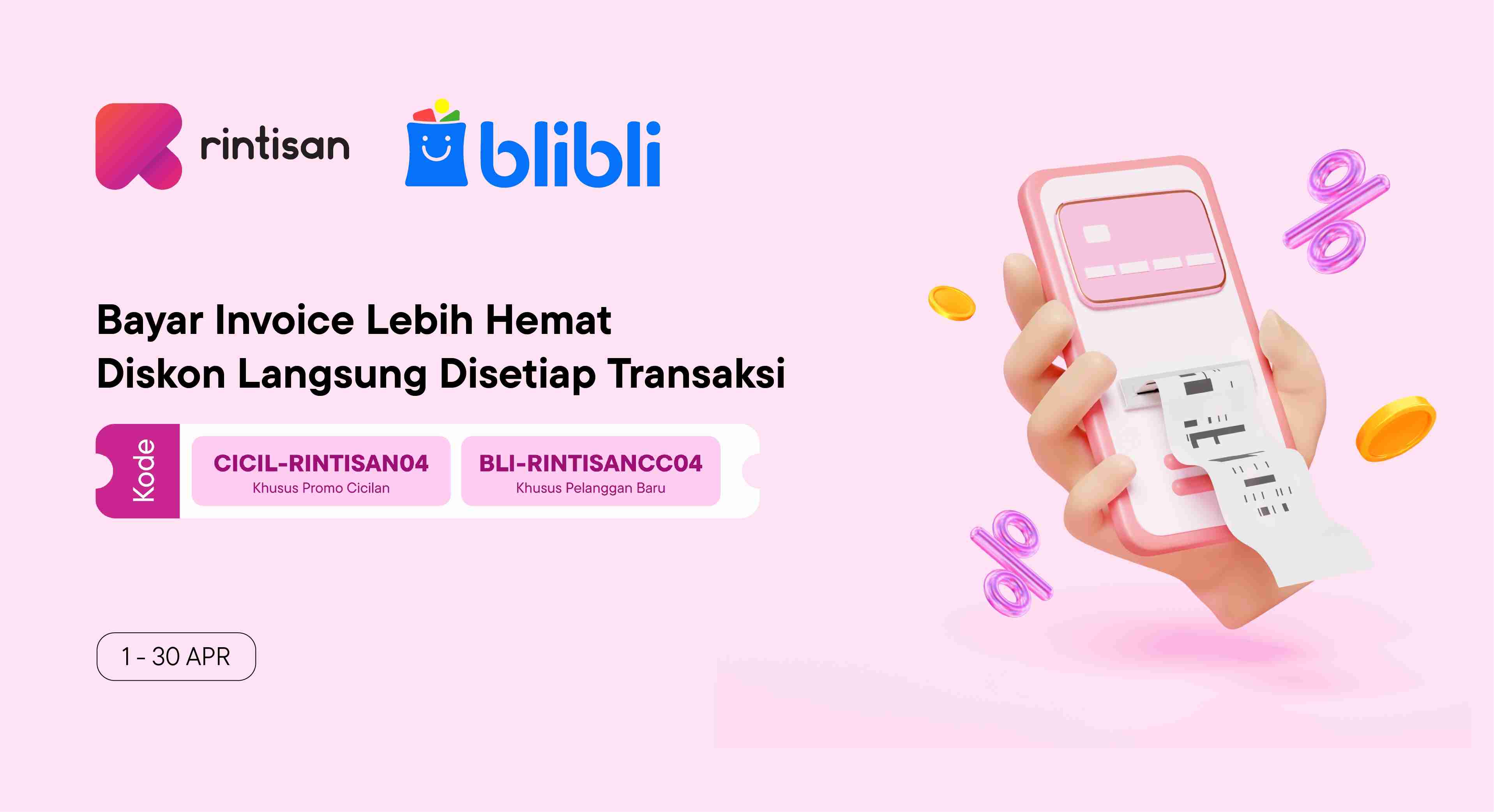 PROMO SPESIAL BLIBLI X RINTISAN EXTENDED! BAYAR TAGIHAN JADI LEBIH HEMAT
