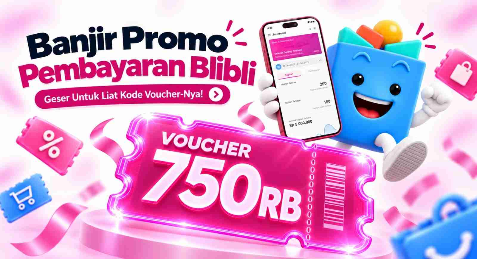 Diskon hingga Rp750 Ribu! Cek Promo Blibli x Rintisan